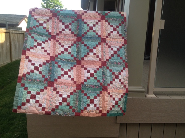 Prayers and Square Quilt